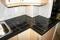 Granite tile counter
